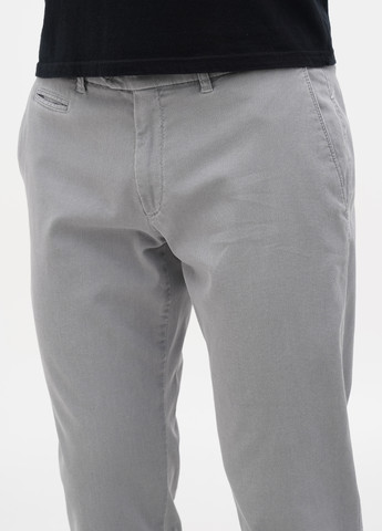 Серые кэжуал демисезонные чиносы брюки Lagrand