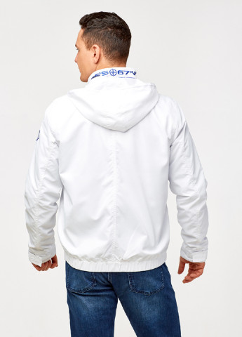 Белая демисезонная куртка Campione