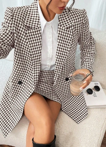 Костюм (жакет, спідниця) SHEIN (339507461)