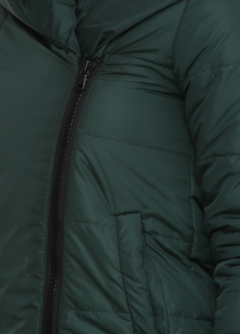 Темно-зелена демісезонна куртка Ellis