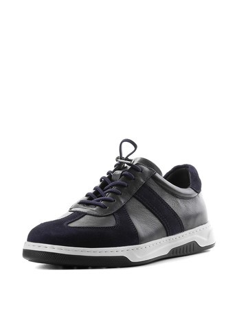 Темно-синие демисезонные кроссовки Le'BERDES