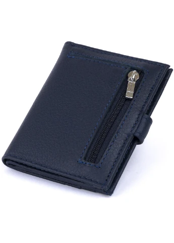 Жіночий шкіряний гаманець-візитниця 10х8,3х1,5 см st leather (252134156)