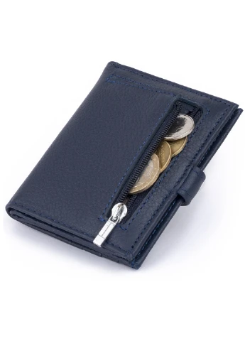 Жіночий шкіряний гаманець-візитниця 10х8,3х1,5 см st leather (252134156)