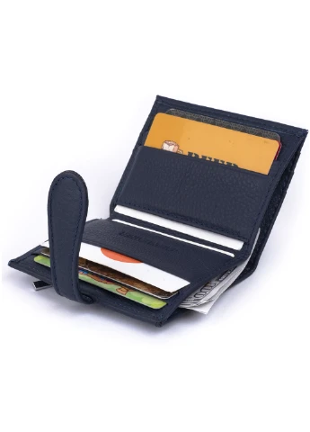 Жіночий шкіряний гаманець-візитниця 10х8,3х1,5 см st leather (252134156)