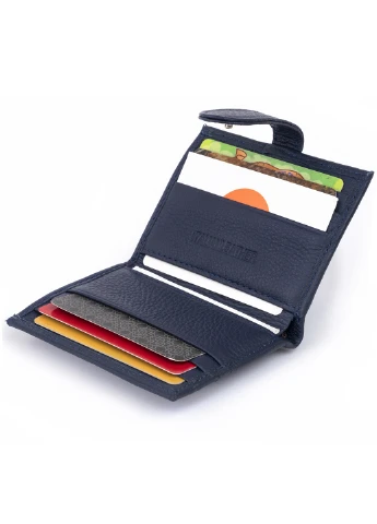 Жіночий шкіряний гаманець-візитниця 10х8,3х1,5 см st leather (252134156)