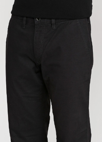 Грифельно-серые кэжуал демисезонные со средней талией брюки Pioneer