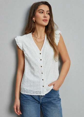 Біла блуза SHEIN