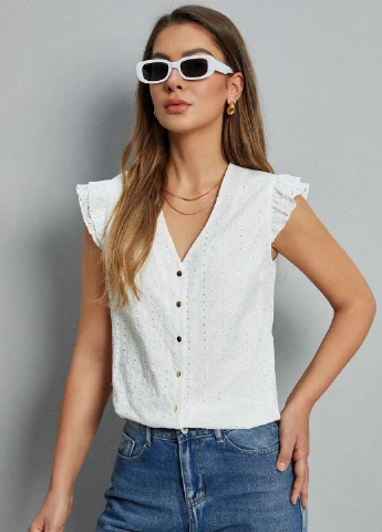 Біла блуза SHEIN