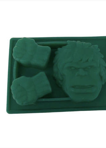 Силіконова Форма 3D Для Випічки, Льоду, Шоколаду Hulk Халк Home (255935673)