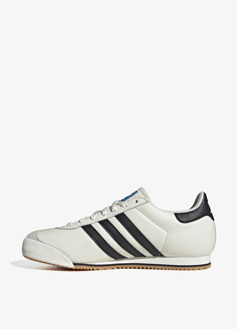 Черно-белые кеды adidas K 74