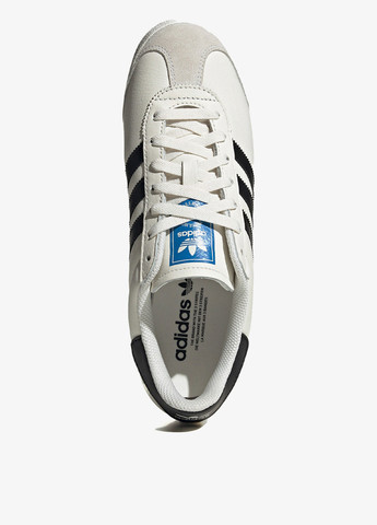 Черно-белые кеды adidas K 74