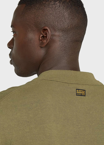 Оливковий літній светр G-Star Raw