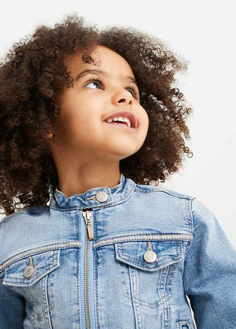 Голубая демисезонная куртка C&A