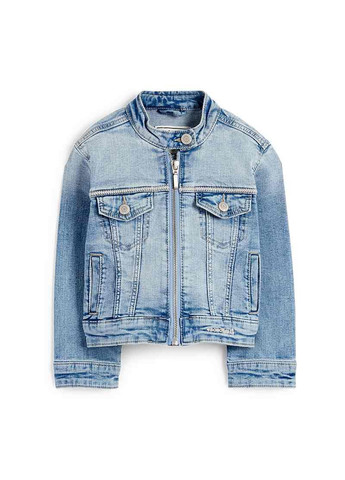 Голубая демисезонная куртка C&A