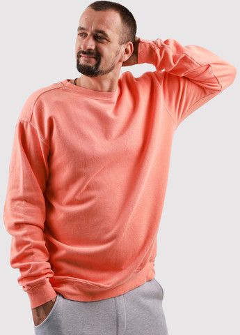 Оранжевый свитшот Blue 84 однотонный без декора (361422161)