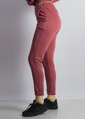 Розово-коричневые кэжуал демисезонные джоггеры брюки Time of Style
