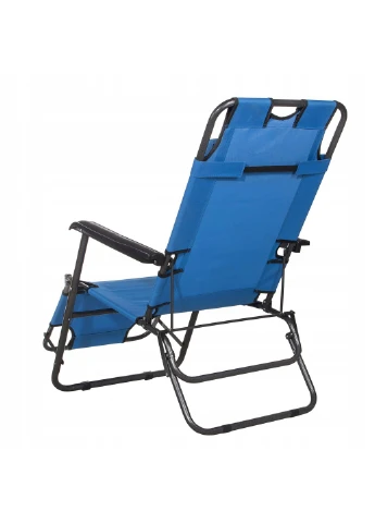 Шезлонг (крісло-лежак) для пляжу, тераси та саду Zero Gravity Springos GC0004 (245081653)