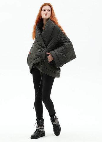 Оливкова (хакі) демісезонна куртка куртка-ковдра CHIUAS