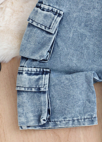 Комбинированный демисезонный комплект (жилет, лонгслив, джинсы) SHEIN