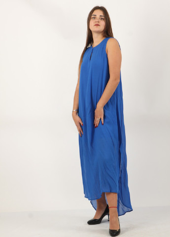 Синя кежуал сукня Enna Levoni однотонна