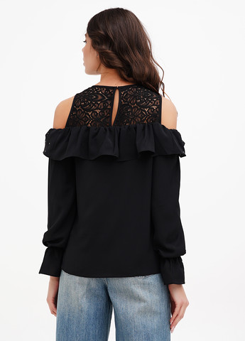 Чорна блуза Sassofono