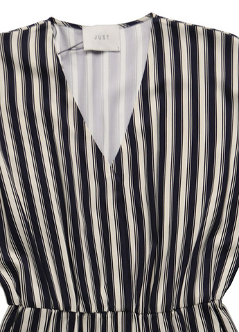 Комбинезон Just Female комбинезон-брюки полоска комбинированный кэжуал вискоза