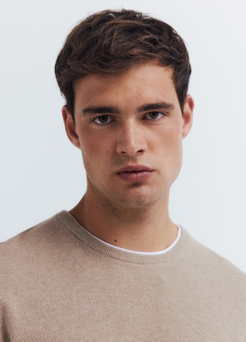 Бежевий демісезонний джемпер джемпер Springfield