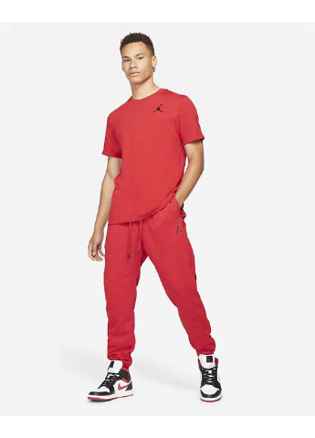 Красные спортивные зимние брюки Jordan