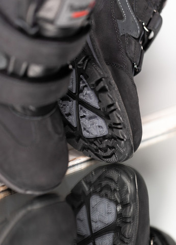 Черные кэжуал осенние ботинки из нубука на мальчика Tutubi