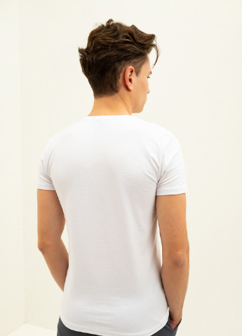 Біла футболка 11143 (2000902614051d) shop (2000902614051) Ozkan