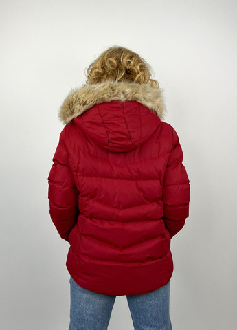 Червона демісезонна куртка Threadbare