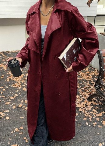 Плащ SHEIN тренчкот на гудзиках демісезон (338187643)