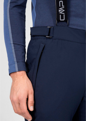 Темно-синие спортивные демисезонные прямые брюки CMP