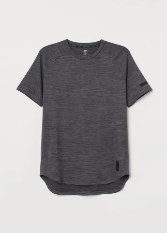 Темно-серая футболка H&M