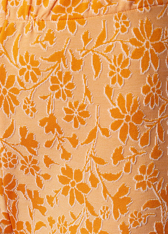 Оранжевые кэжуал летние палаццо брюки KOTON