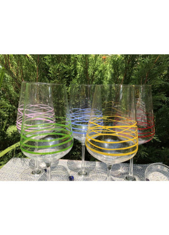 Набор бокалов для вина 350 мл 6 шт Sandra 40728/350S/M8700 Bohemia (253625798)