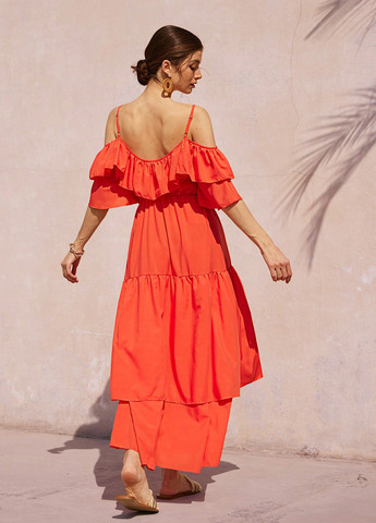 Летний женский сарафан SHEIN однотонный