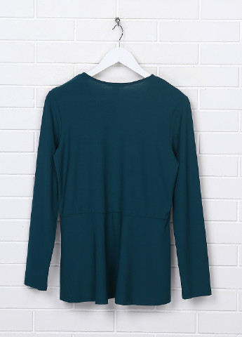 Темно-бірюзова демісезонна блуза для годуючих на запах H&M