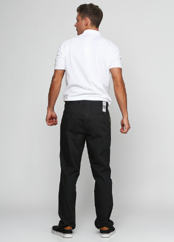Черные кэжуал демисезонные со средней талией брюки Dockers