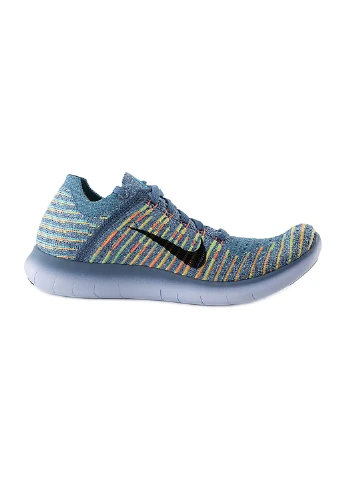 Кросівки WMNS FREE RN FLYKNIT Nike блакитні демісезони (256006506)