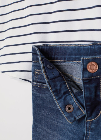 Комбинированный демисезонный комплект (футболка, джинсы) H&M