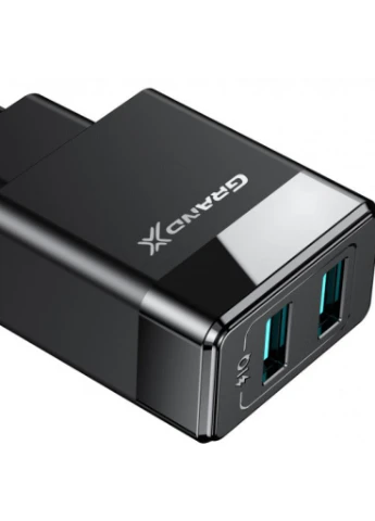 Зарядное устройство 2USB 5V 2,4A + micro-USB cable (CH-50U) Grand-X (216637393)