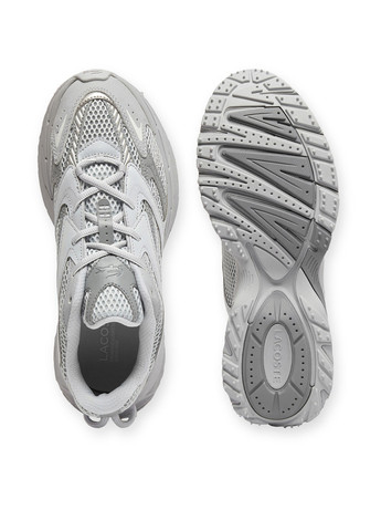 Серые демисезонные кроссовки Lacoste L003 Neo Shot