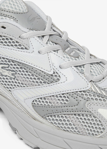 Серые демисезонные кроссовки Lacoste L003 Neo Shot