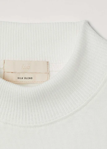 Белая футболка H&M