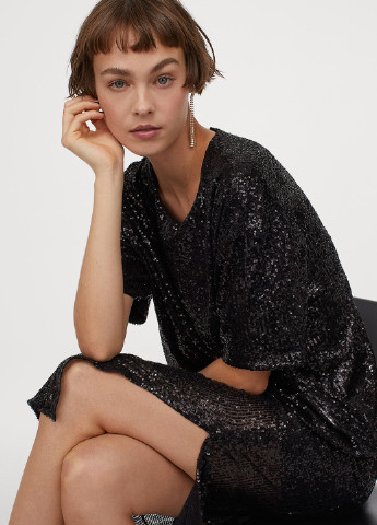 Чорна блуза H&M