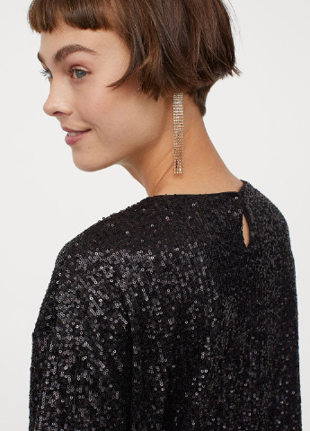 Чорна блуза H&M