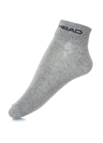 Шкарпетки (3 пари) Head логотипи сірі спортивні