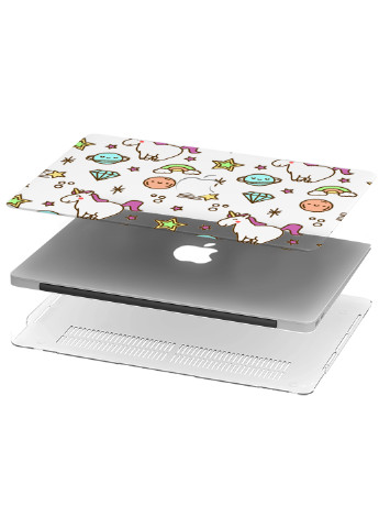Чохол пластиковий для Apple MacBook Air 13 A1466 / A1369 Єдиноріг (Unicorn) (6351-1771) MobiPrint (218539114)
