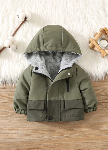 Комбинированная демисезонная куртка SHEIN